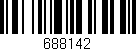 Código de barras (EAN, GTIN, SKU, ISBN): '688142'