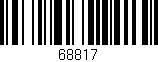 Código de barras (EAN, GTIN, SKU, ISBN): '68817'