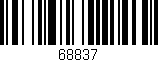 Código de barras (EAN, GTIN, SKU, ISBN): '68837'
