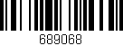 Código de barras (EAN, GTIN, SKU, ISBN): '689068'