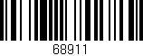 Código de barras (EAN, GTIN, SKU, ISBN): '68911'