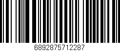 Código de barras (EAN, GTIN, SKU, ISBN): '6892875712287'