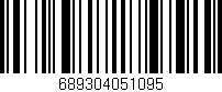 Código de barras (EAN, GTIN, SKU, ISBN): '689304051095'