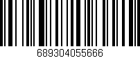 Código de barras (EAN, GTIN, SKU, ISBN): '689304055666'