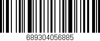 Código de barras (EAN, GTIN, SKU, ISBN): '689304056885'