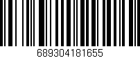 Código de barras (EAN, GTIN, SKU, ISBN): '689304181655'