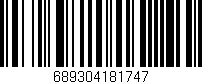 Código de barras (EAN, GTIN, SKU, ISBN): '689304181747'