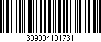 Código de barras (EAN, GTIN, SKU, ISBN): '689304181761'
