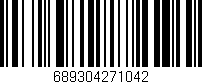 Código de barras (EAN, GTIN, SKU, ISBN): '689304271042'