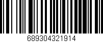 Código de barras (EAN, GTIN, SKU, ISBN): '689304321914'