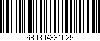 Código de barras (EAN, GTIN, SKU, ISBN): '689304331029'
