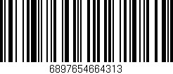 Código de barras (EAN, GTIN, SKU, ISBN): '6897654664313'