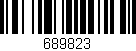Código de barras (EAN, GTIN, SKU, ISBN): '689823'