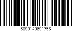 Código de barras (EAN, GTIN, SKU, ISBN): '6899143691756'