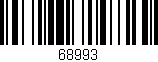 Código de barras (EAN, GTIN, SKU, ISBN): '68993'