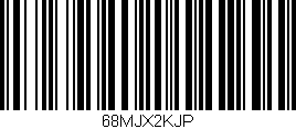 Código de barras (EAN, GTIN, SKU, ISBN): '68MJX2KJP'