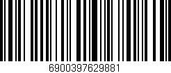 Código de barras (EAN, GTIN, SKU, ISBN): '6900397629881'