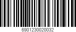 Código de barras (EAN, GTIN, SKU, ISBN): '6901230020032'