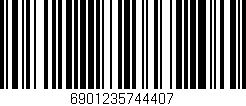 Código de barras (EAN, GTIN, SKU, ISBN): '6901235744407'