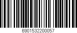 Código de barras (EAN, GTIN, SKU, ISBN): '6901532200057'