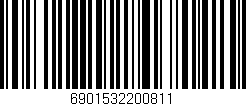 Código de barras (EAN, GTIN, SKU, ISBN): '6901532200811'