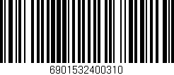 Código de barras (EAN, GTIN, SKU, ISBN): '6901532400310'