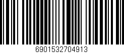 Código de barras (EAN, GTIN, SKU, ISBN): '6901532704913'