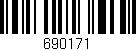 Código de barras (EAN, GTIN, SKU, ISBN): '690171'