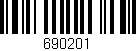 Código de barras (EAN, GTIN, SKU, ISBN): '690201'