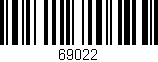 Código de barras (EAN, GTIN, SKU, ISBN): '69022'