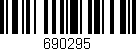 Código de barras (EAN, GTIN, SKU, ISBN): '690295'