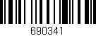 Código de barras (EAN, GTIN, SKU, ISBN): '690341'