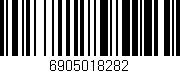 Código de barras (EAN, GTIN, SKU, ISBN): '6905018282'