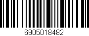 Código de barras (EAN, GTIN, SKU, ISBN): '6905018482'