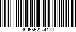 Código de barras (EAN, GTIN, SKU, ISBN): '6905552244138'
