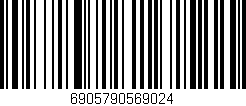 Código de barras (EAN, GTIN, SKU, ISBN): '6905790569024'