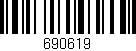 Código de barras (EAN, GTIN, SKU, ISBN): '690619'