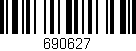 Código de barras (EAN, GTIN, SKU, ISBN): '690627'