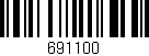 Código de barras (EAN, GTIN, SKU, ISBN): '691100'