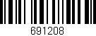 Código de barras (EAN, GTIN, SKU, ISBN): '691208'