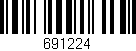 Código de barras (EAN, GTIN, SKU, ISBN): '691224'