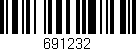 Código de barras (EAN, GTIN, SKU, ISBN): '691232'