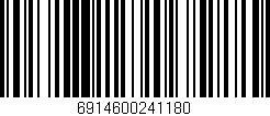 Código de barras (EAN, GTIN, SKU, ISBN): '6914600241180'