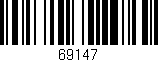 Código de barras (EAN, GTIN, SKU, ISBN): '69147'