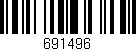 Código de barras (EAN, GTIN, SKU, ISBN): '691496'