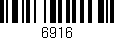 Código de barras (EAN, GTIN, SKU, ISBN): '6916'