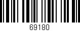 Código de barras (EAN, GTIN, SKU, ISBN): '69180'