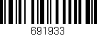 Código de barras (EAN, GTIN, SKU, ISBN): '691933'