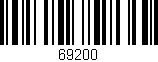 Código de barras (EAN, GTIN, SKU, ISBN): '69200'