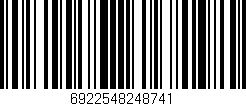 Código de barras (EAN, GTIN, SKU, ISBN): '6922548248741'